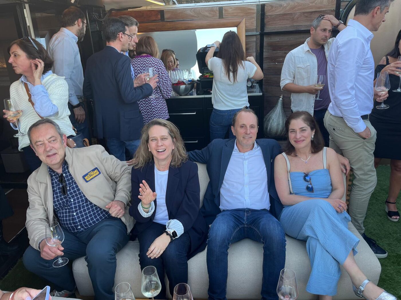 Convivialité entre membres du Hub CX